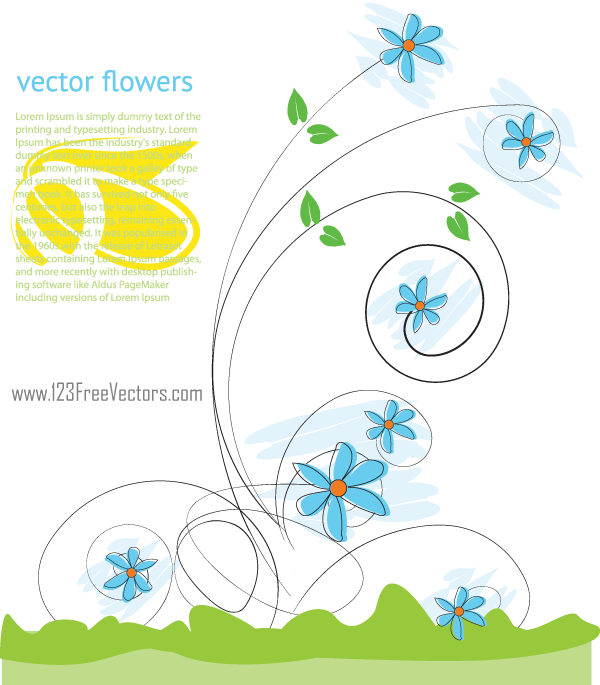 Beautiful Flowers Vector Free Download Beautiful Flowers Vector Free Download