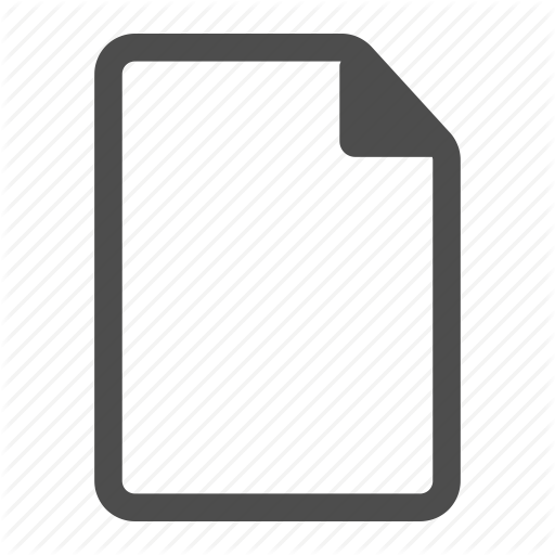 Blank Document Icon