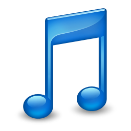 Blue Music App Icon