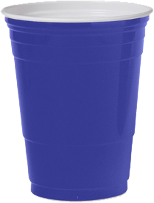 Blue Party Cup