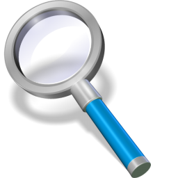 Blue Search Icon