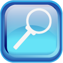 Blue Search Icon