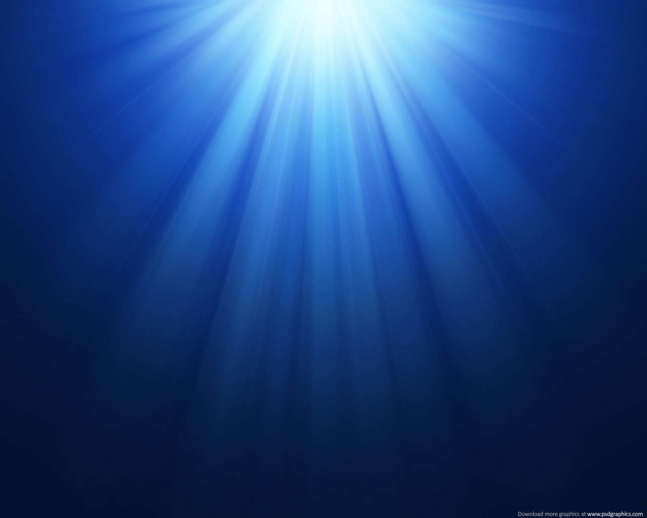 Blue Sun Ray Photoshop