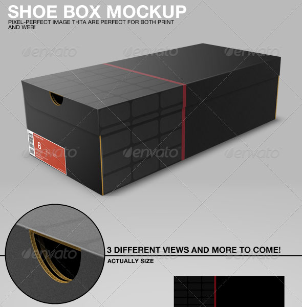 Box Mock Up Template