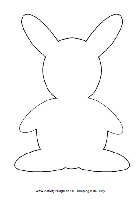 Bunny Rabbit Template