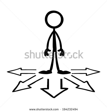 Business Stick Figure Vector