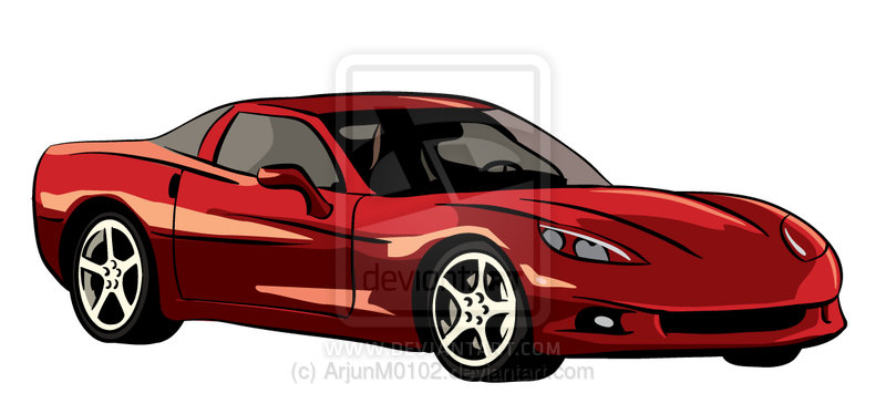 C6 Corvette Logo Vector