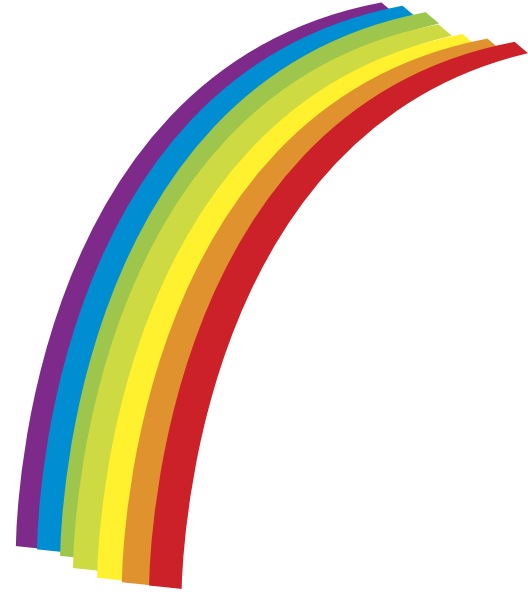 Cartoon Rainbow Clip Art
