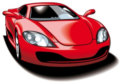 Cartoon Sports Car