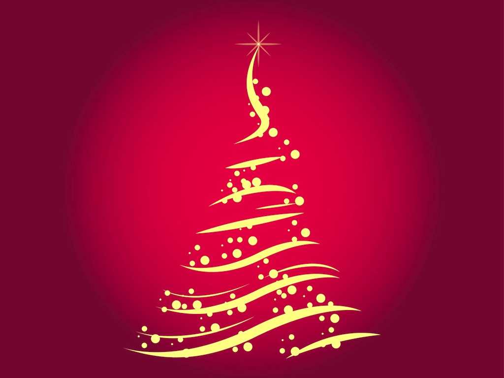 Christmas Trees Free Vector Graphics