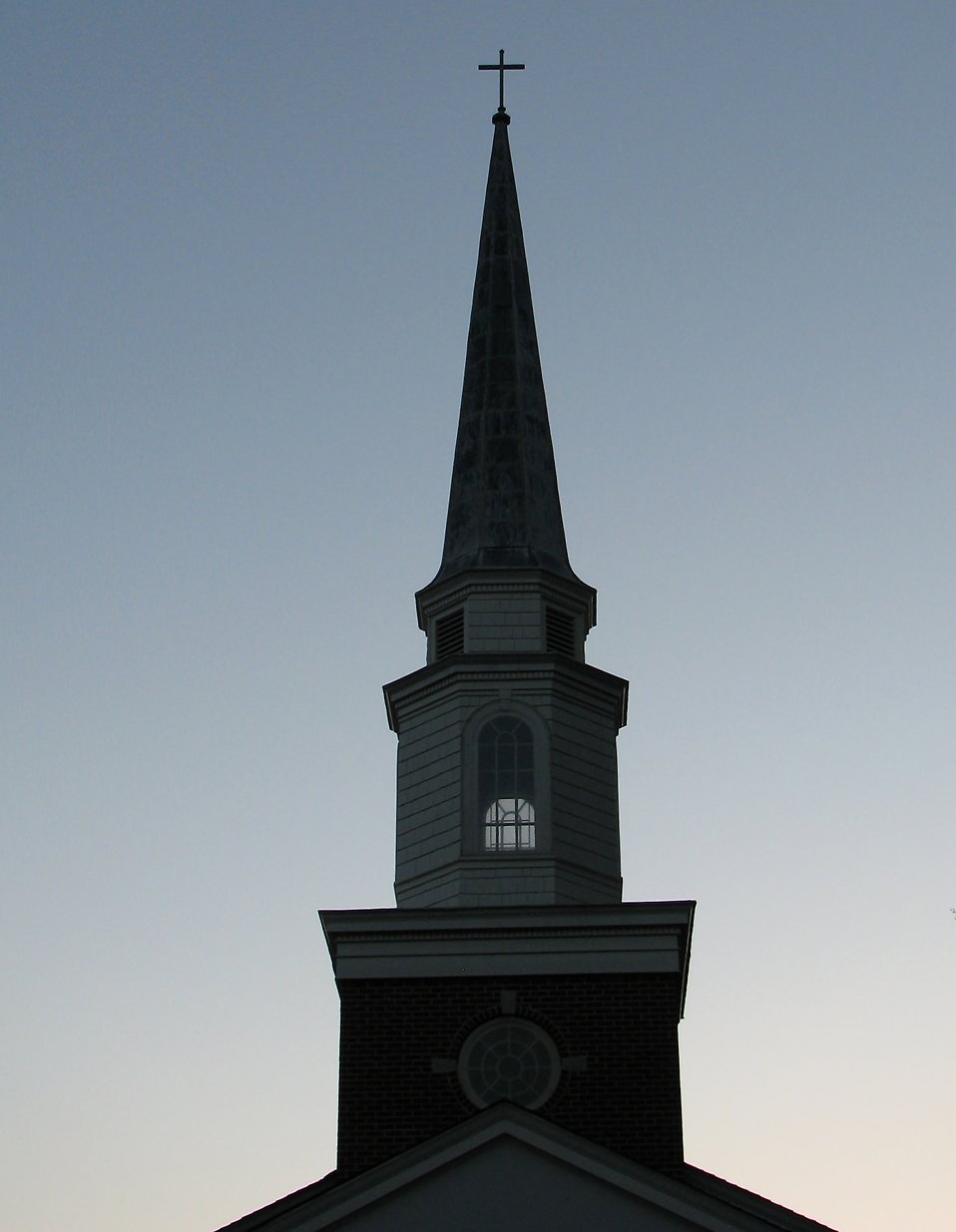 Church Steeple Silhouette