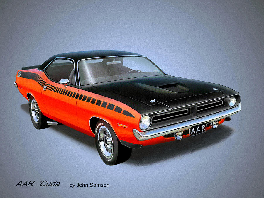 Classic Muscle Car Art