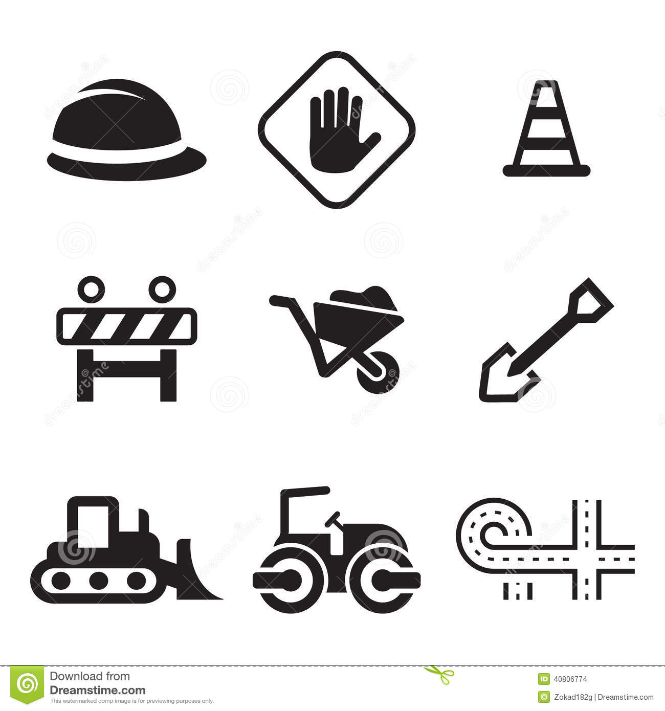 Construction Icons Vector