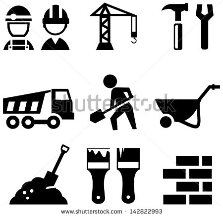 Construction Icons Vector