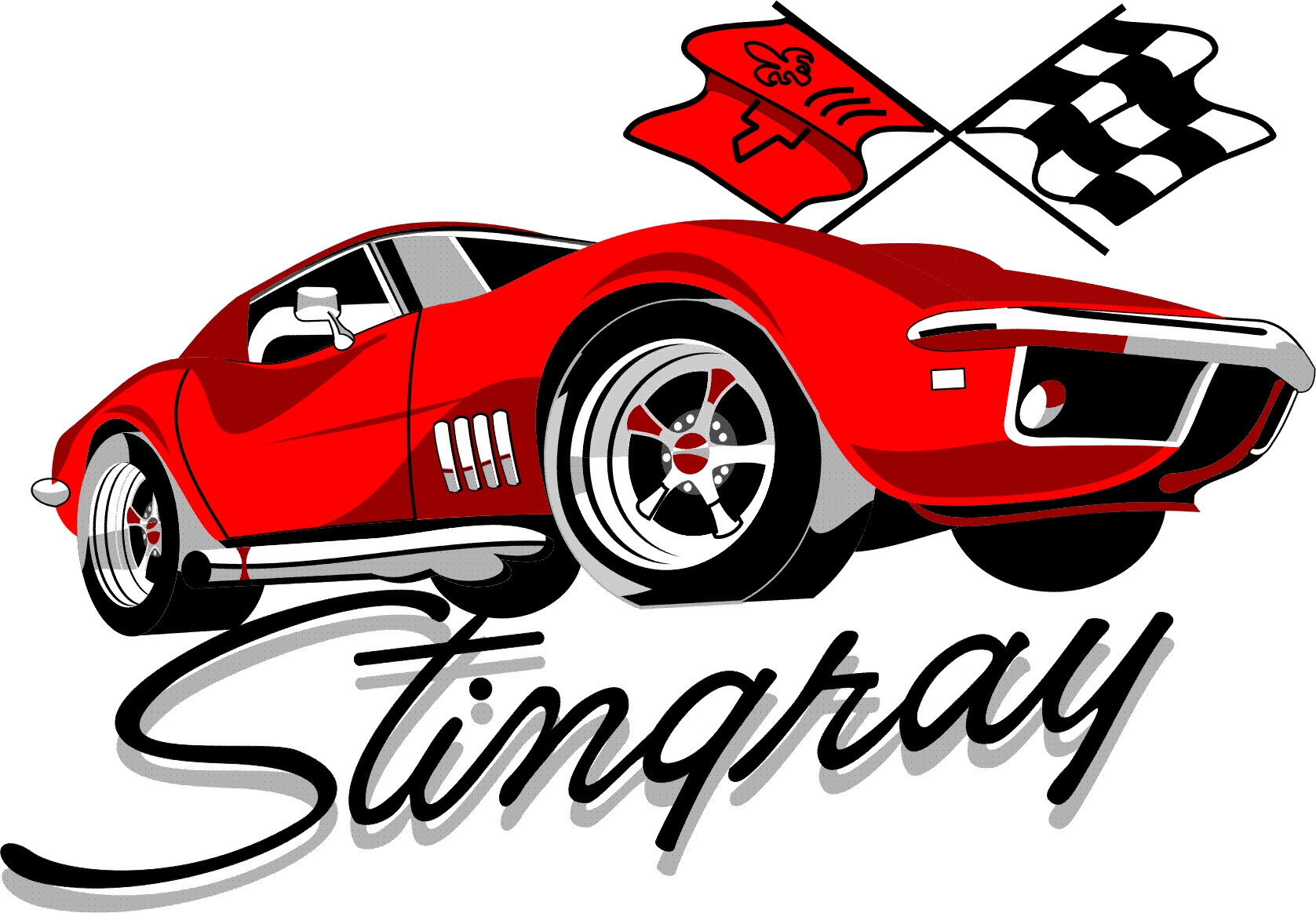 Corvette Stingray Logo Clip Art