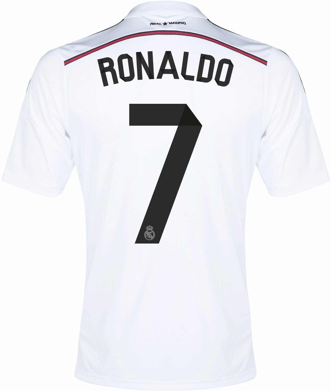 14 Real Madrid Away 2015 Font Images