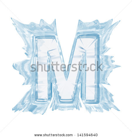 Crystal Ice Letters Font