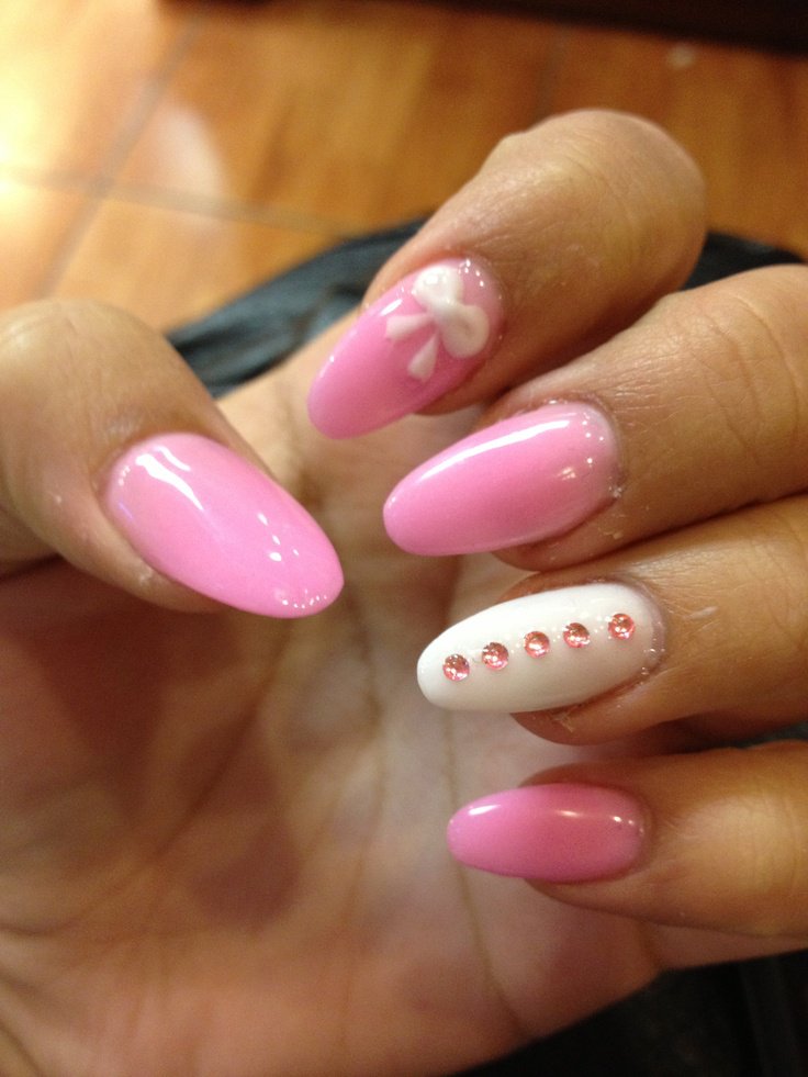 Cute Nail Designs with Bows