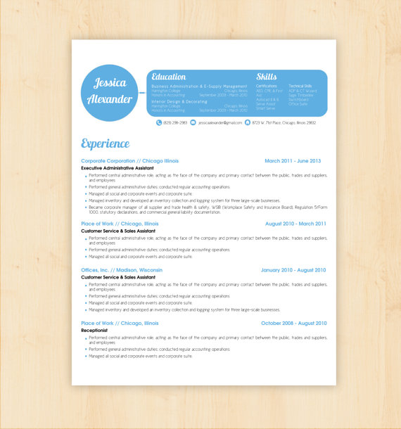 Design Resume Templates Word