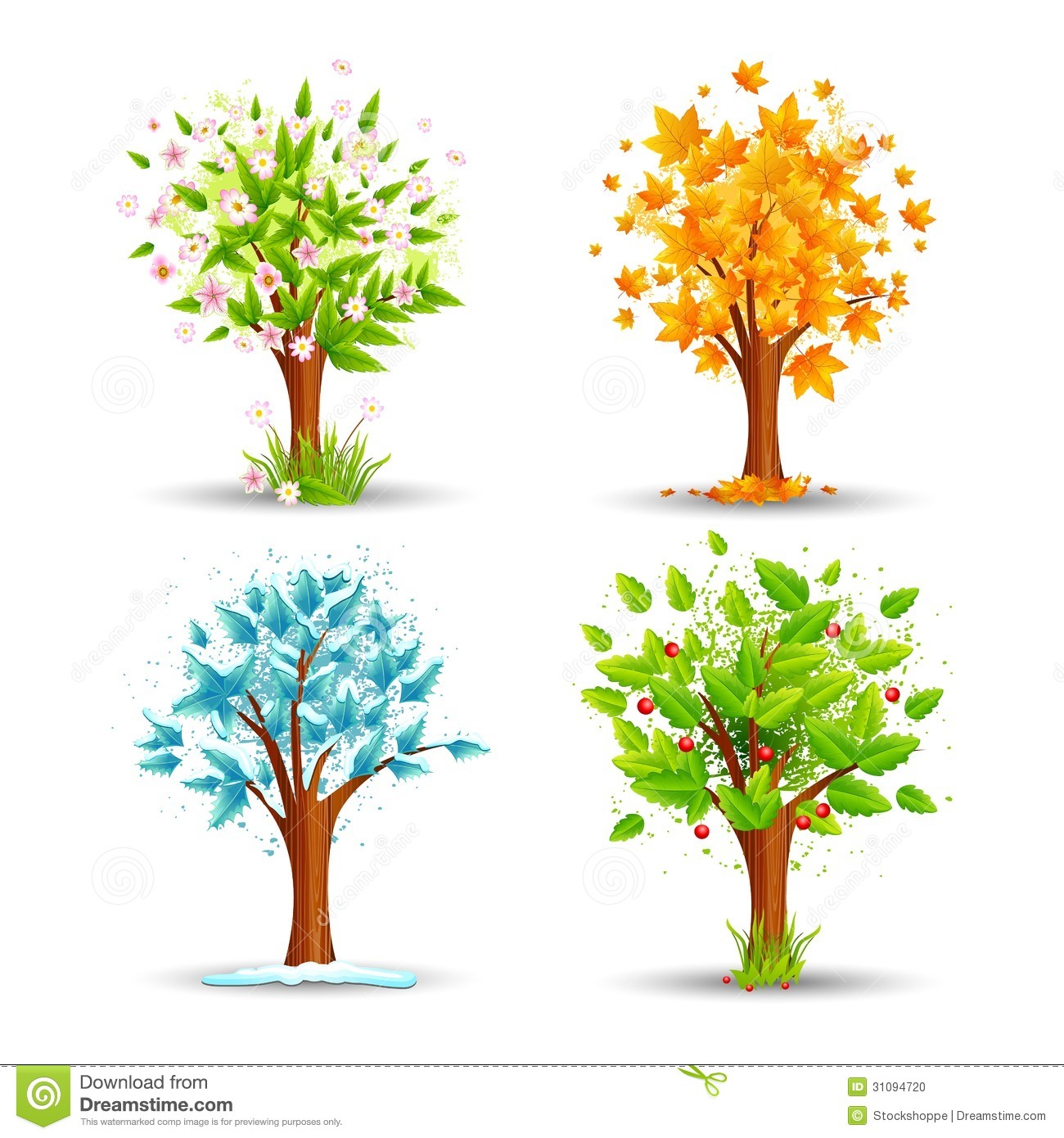 Different Season Trees