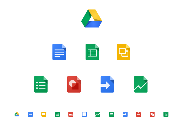 Drive Google Docs Icons