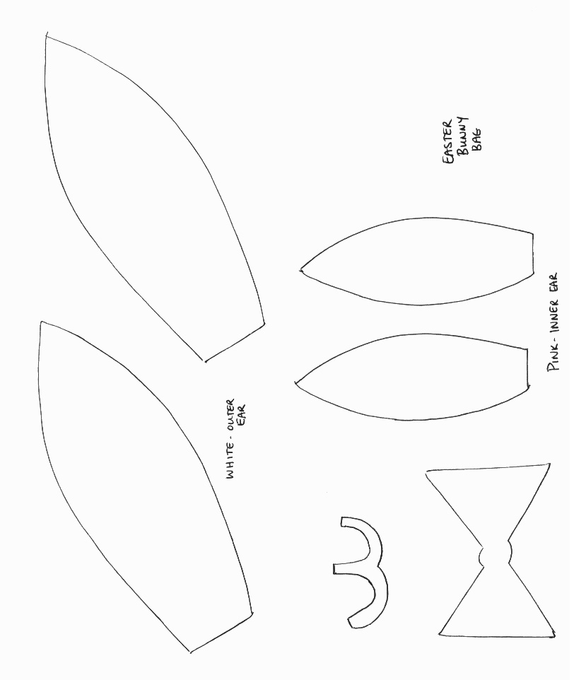 Easter Bunny Craft Templates
