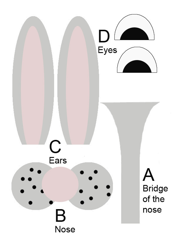 Easter Bunny Hat Template