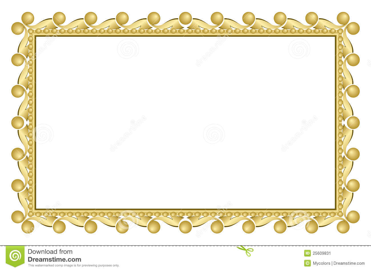 Elegant Gold Borders and Frames