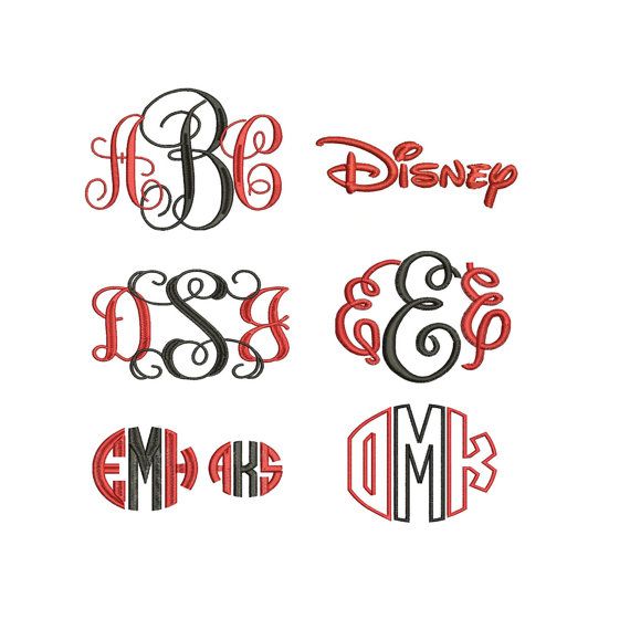 Embroidery Font Packs