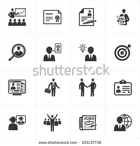 Employment Vector Icons