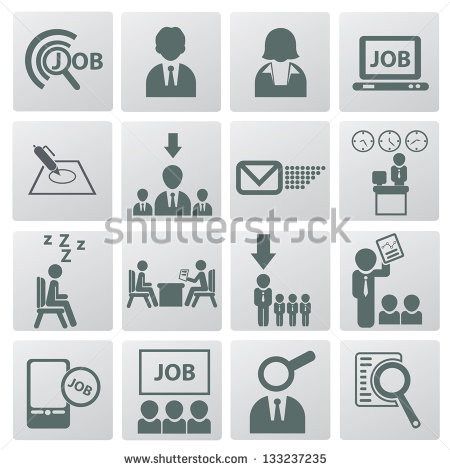 Employment Vector Icons
