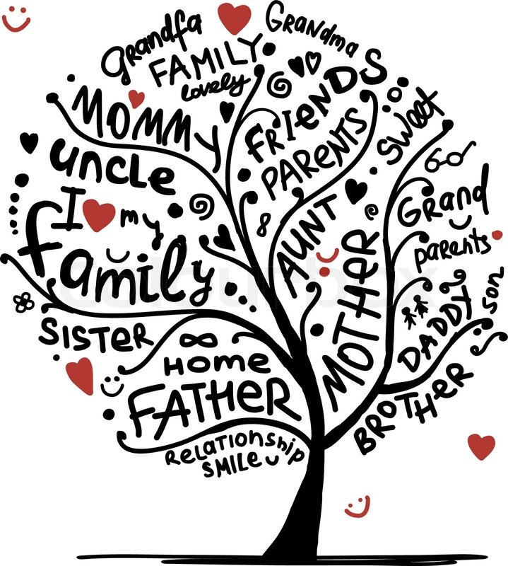 20 Vector Family Tree Images - Family Tree Vector Art ...