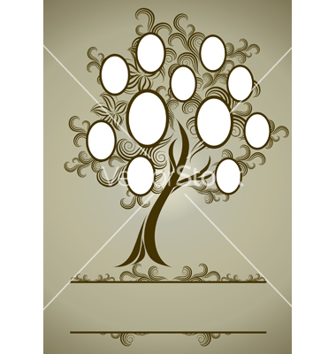 Family Tree Design Vector