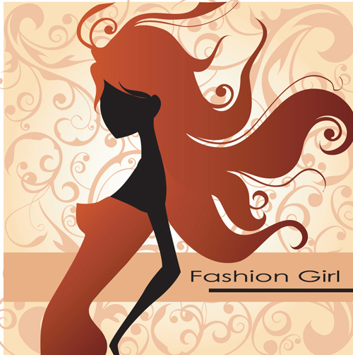 Fashion Girl Vector Graphic