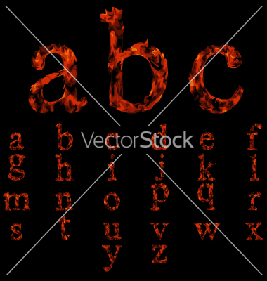 Fire Flame Font Free Download