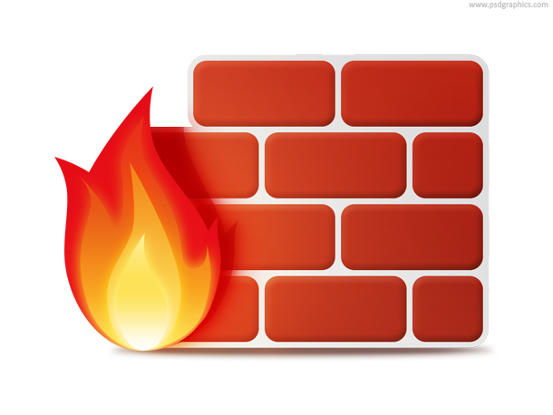 Firewall Security Icon