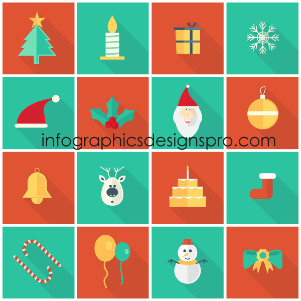 Flat Icons Vector Free