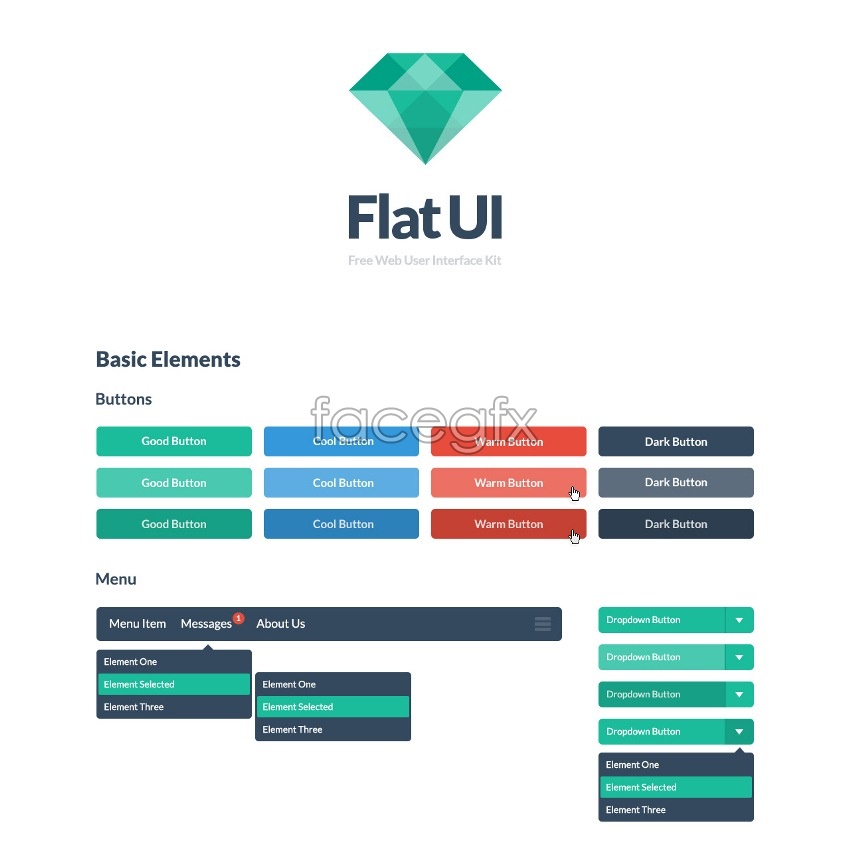 Flat UI Design