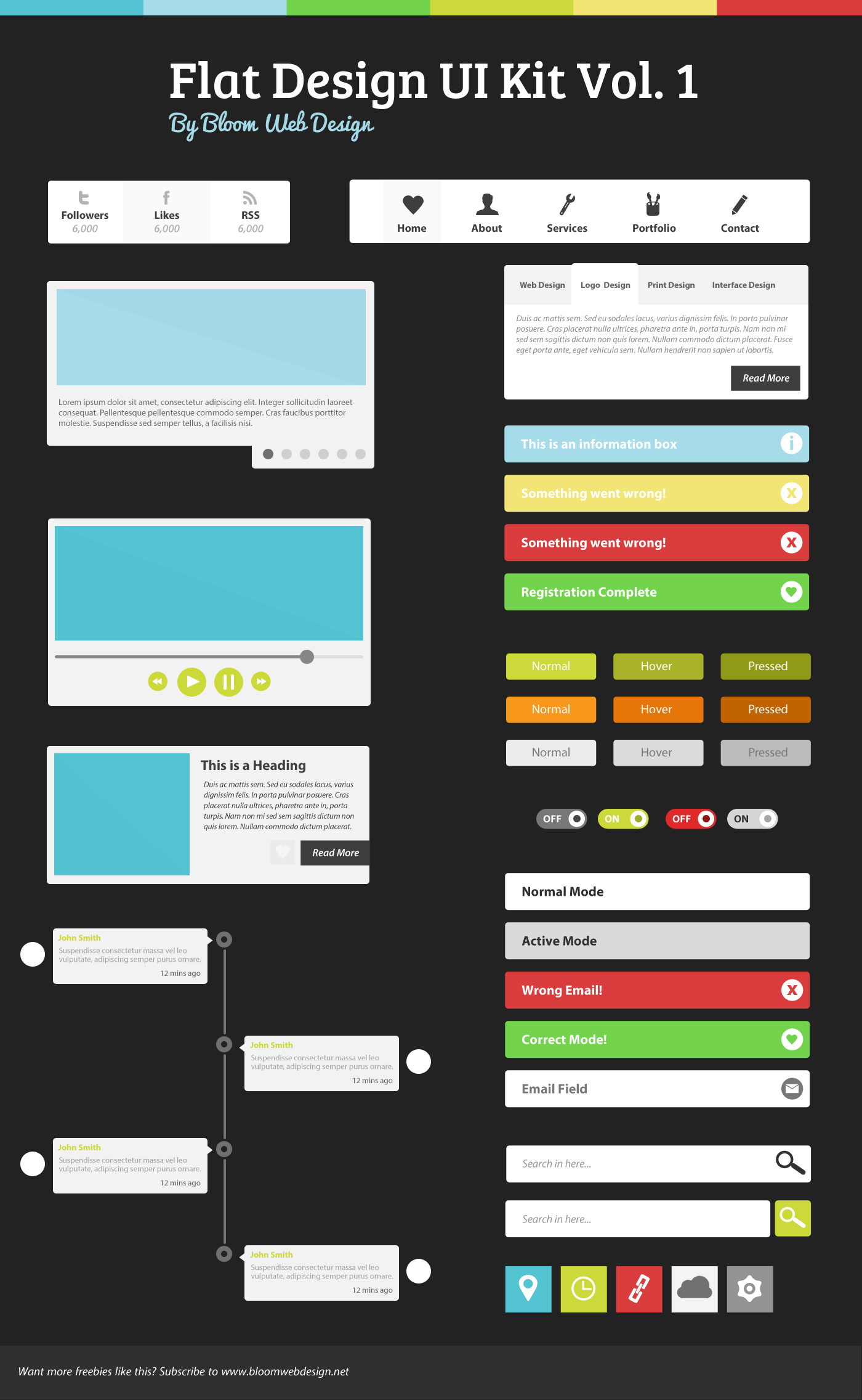 Flat UI Design