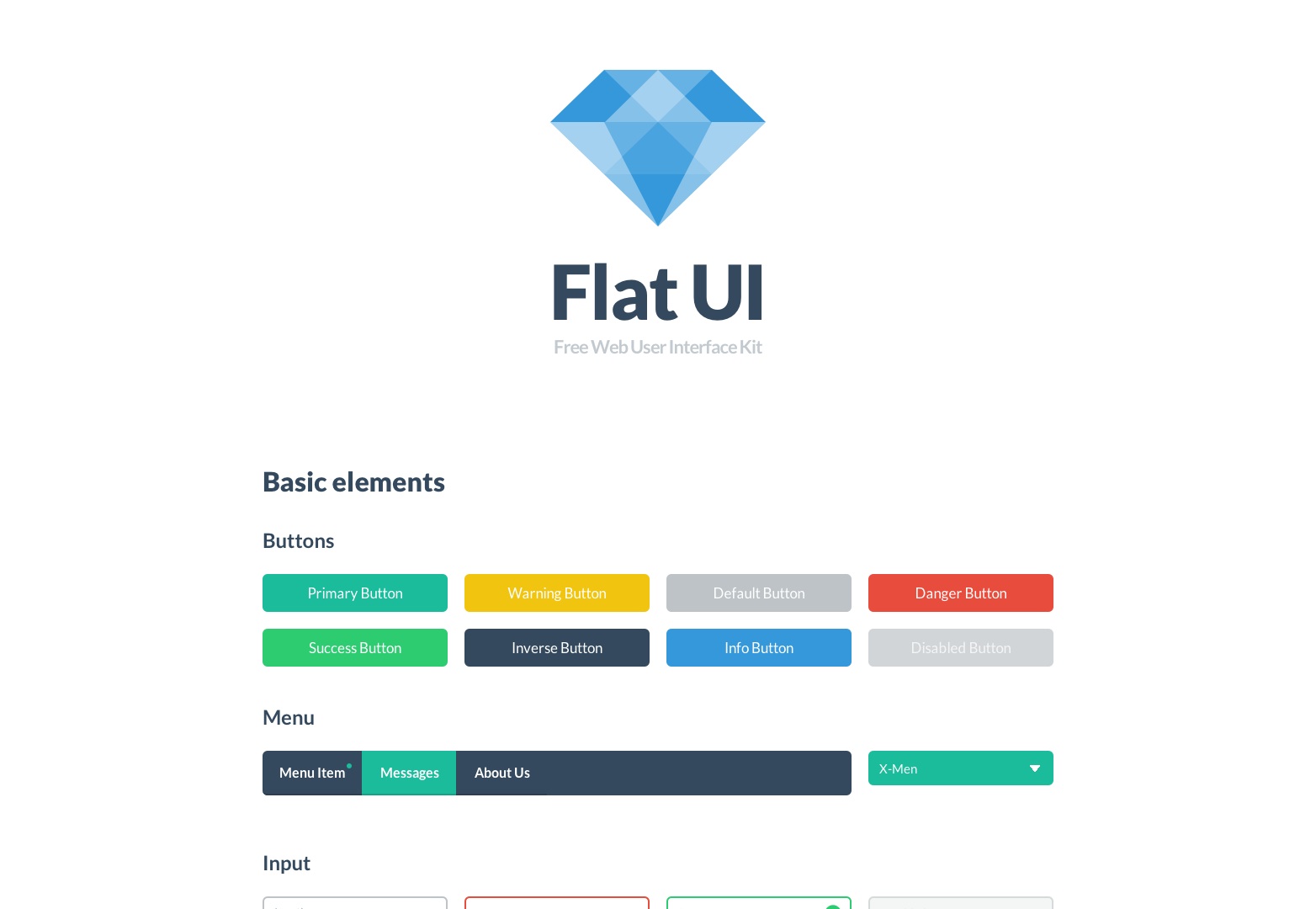 Flat UI Design