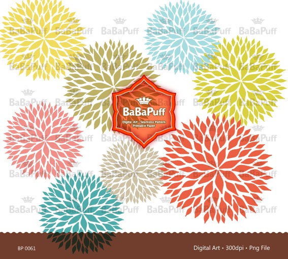 Flower Design Clip Art Flower Design Clip Art