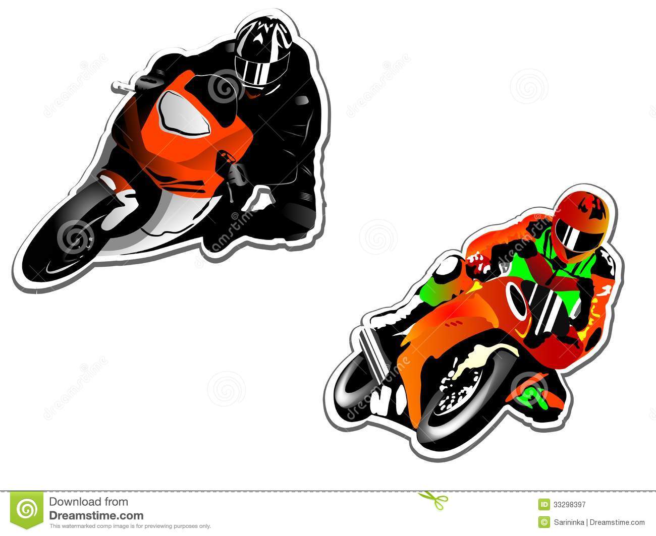 Free Motorcycle Vector Illustration