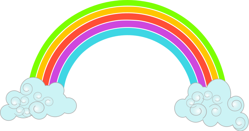 Free Rainbow Clip Art