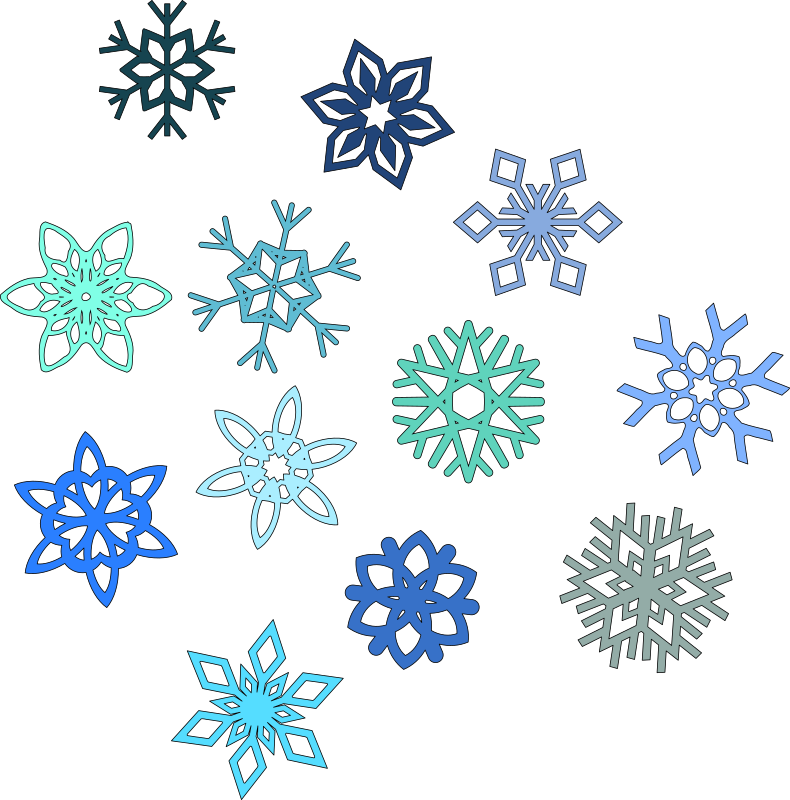 Free Snowflake Snow Clip Art