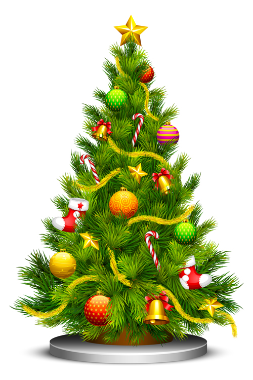 Free Transparent Christmas Tree Clip Art
