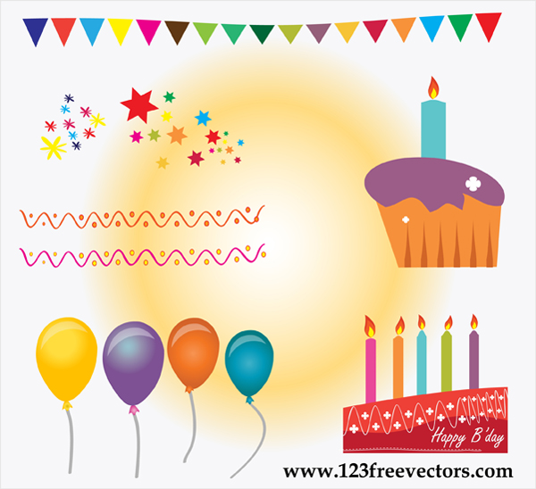 Free Vector Birthday Cake