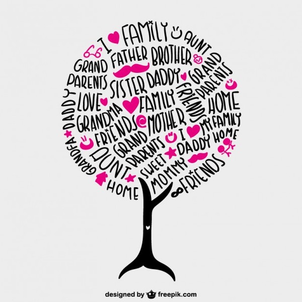 Free Vector Family Tree Template