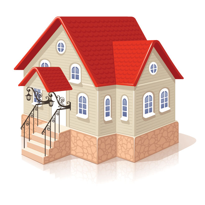 Free Vector Icons Red House