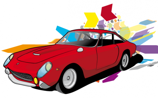 Free Vector Red Car