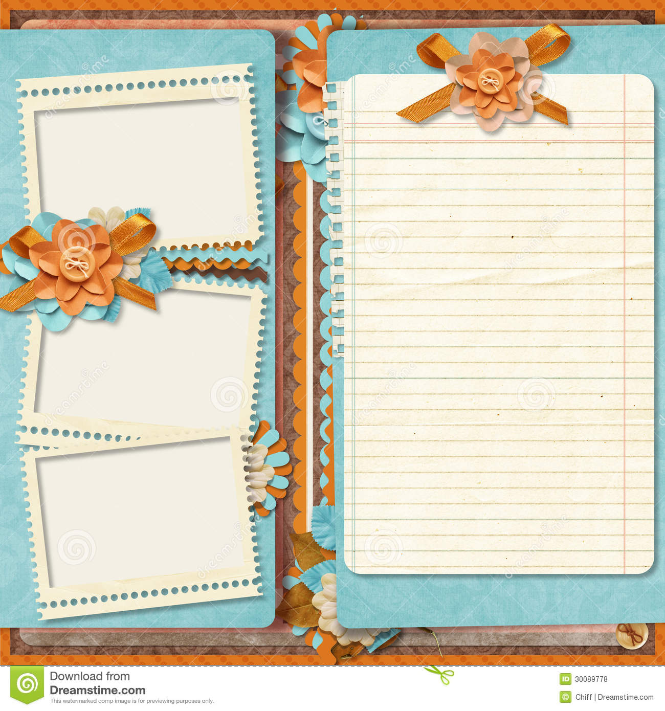 16 Design Digital Scrapbook Templates Images Digital Scrapbook Page